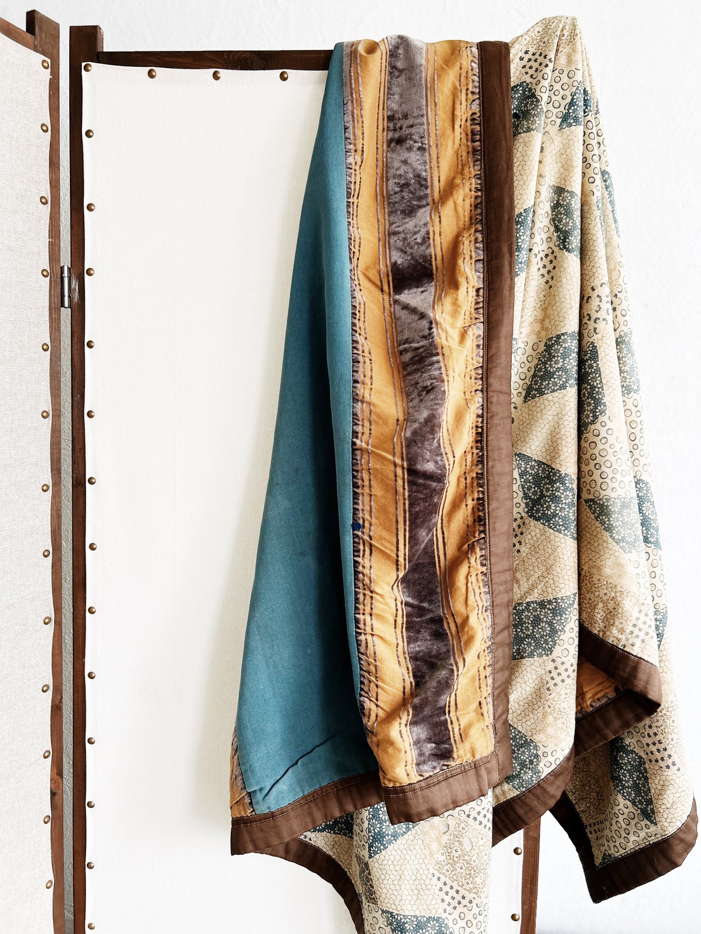 Antique Silk Quilt