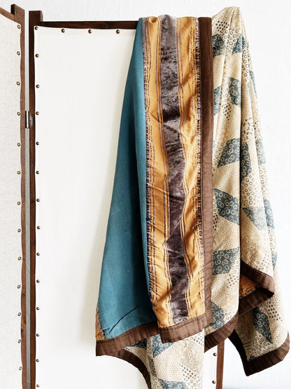 Antique Silk Quilt