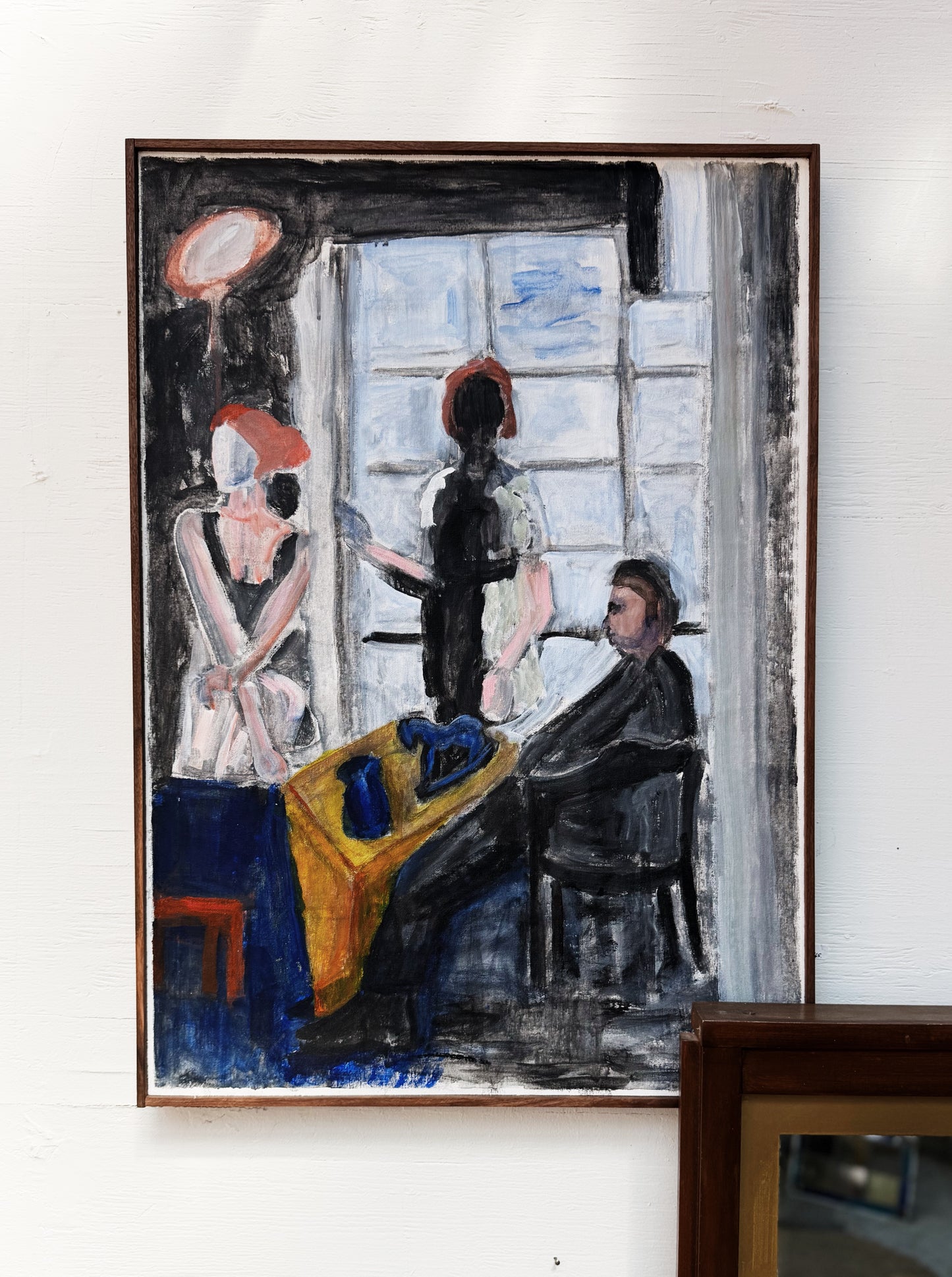 Vintage Figural Painting