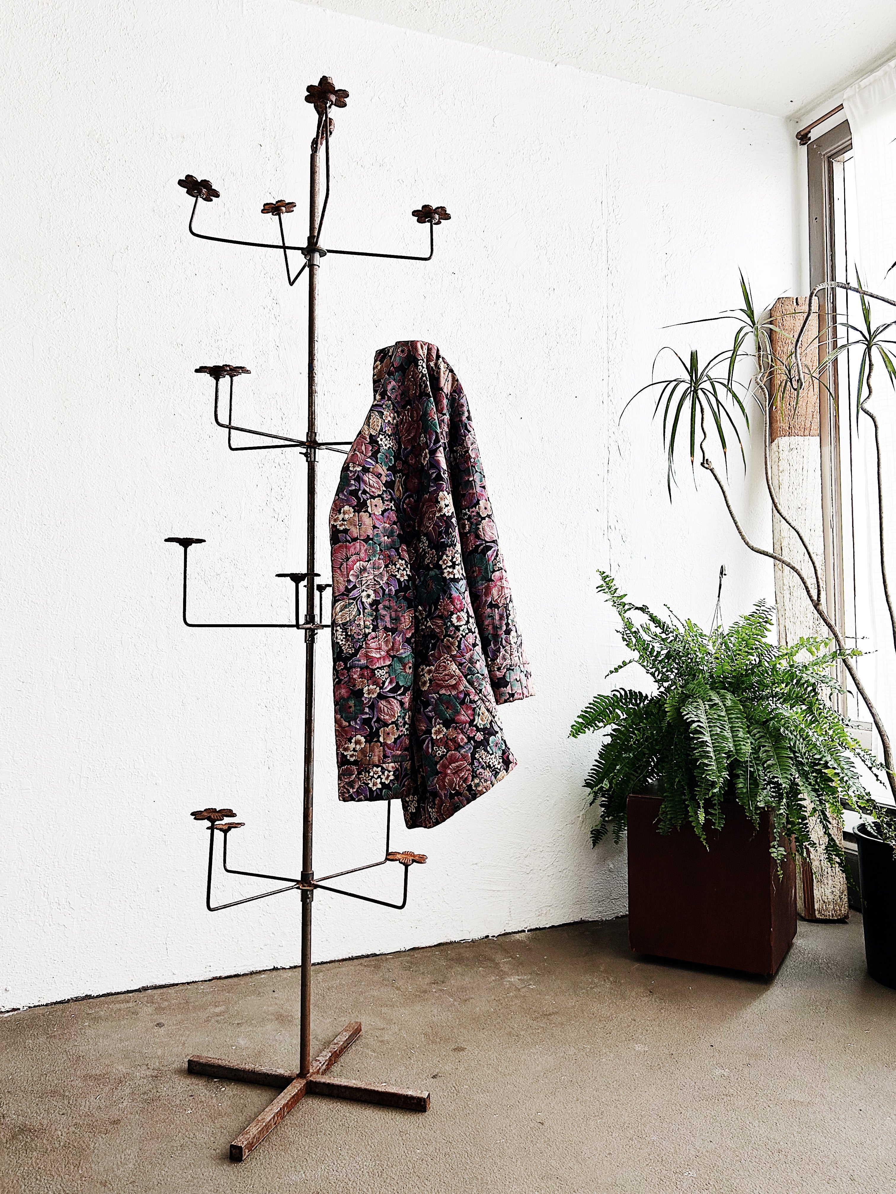 Vintage One of a Kind Steel Rack - Thumbnail 3