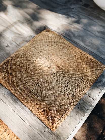 Pair Vintage Seagrass Tatami Mats