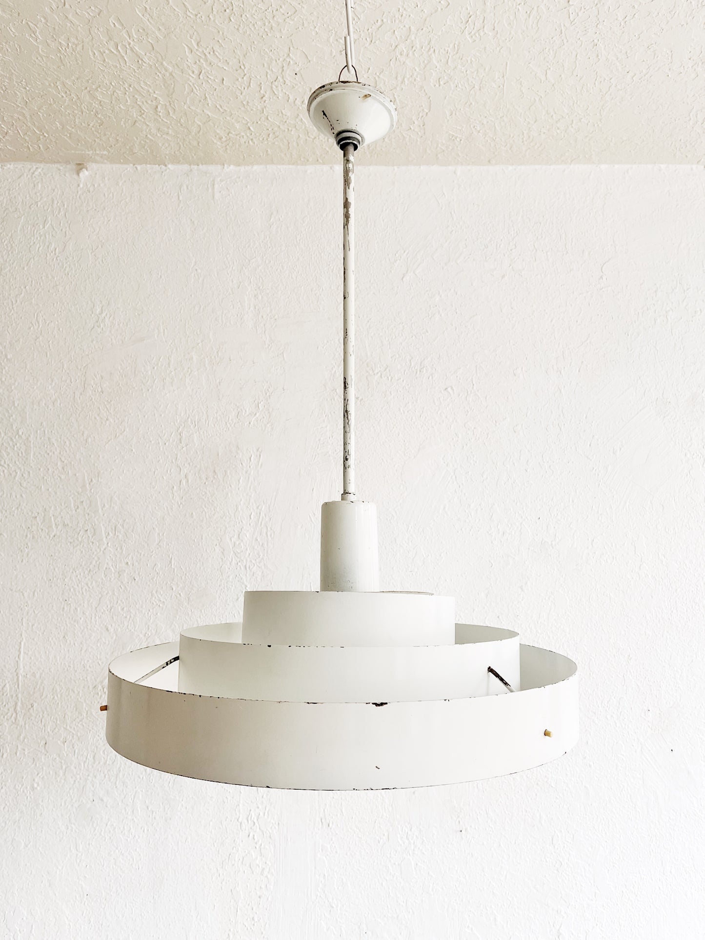 Vintage Kurt Versen Saturn Pendant Lamp