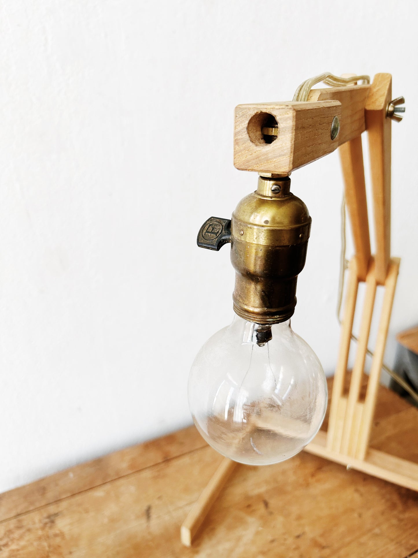 1970s Craft Modern Lamp