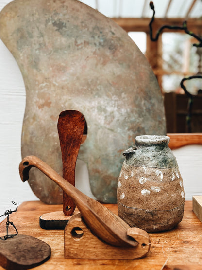 Vintage Robert McWilliams Folk Art Spoon Sculpture