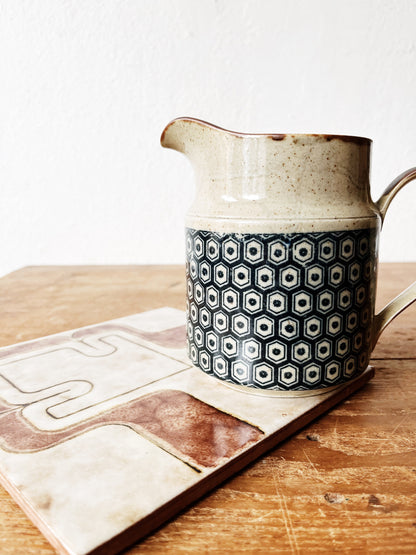 Vintage European Transferware Pitcher