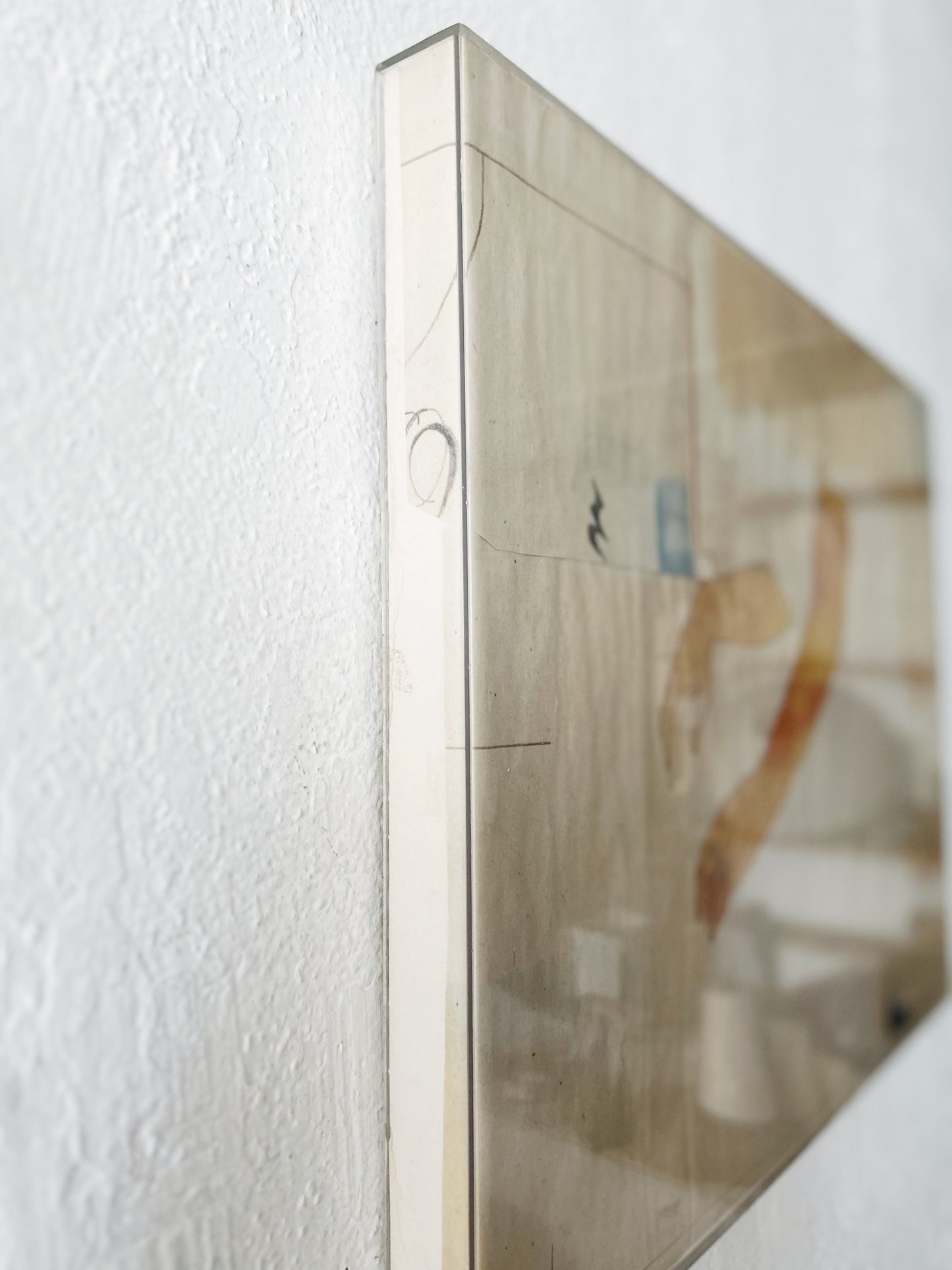Framed Abstract Art by Aidan Koch