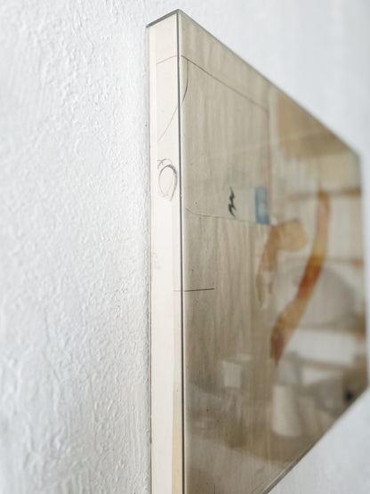 Framed Abstract Art by Aidan Koch