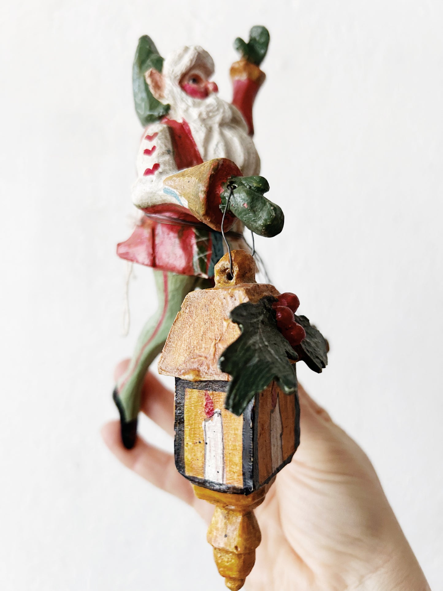 Vintage Denise Calla Folk Art ‘Enchanted Forest’ Ornaments