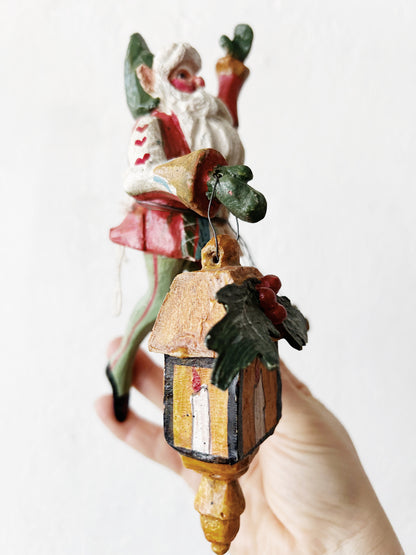 Vintage Denise Calla Folk Art ‘Enchanted Forest’ Ornaments