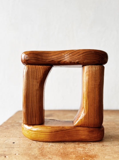 Pair Vintage Folk Art Feet