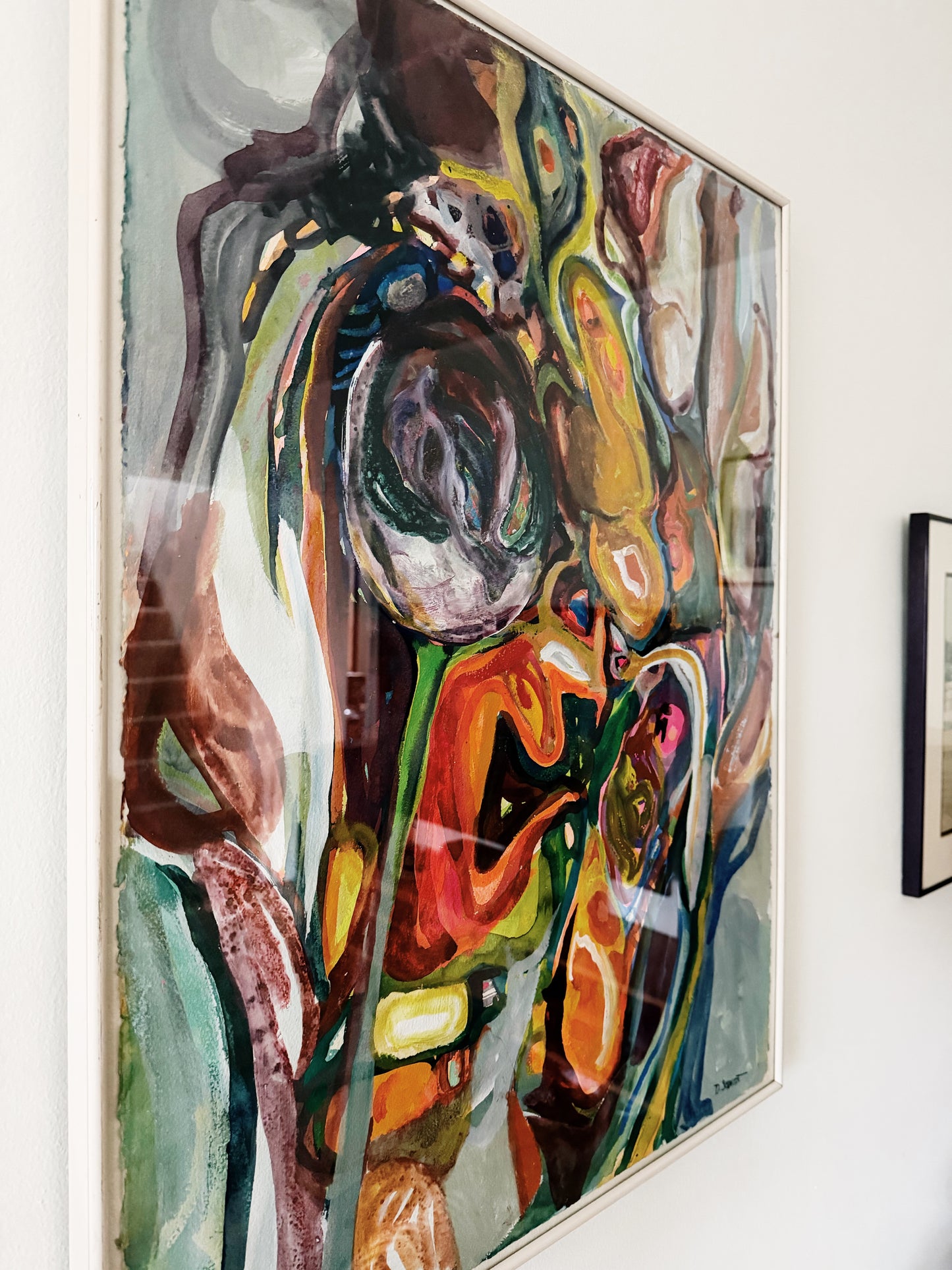 Original Dale Schmidt Mixed Media Painting