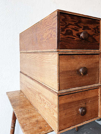 Handmade Industrial Shop Drawers