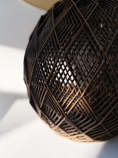 Vintage Woven Table Lamp