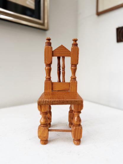 Vintage Handmade Chair Model