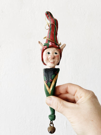 Vintage Denise Calla Folk Art ‘Enchanted Forest’ Ornaments