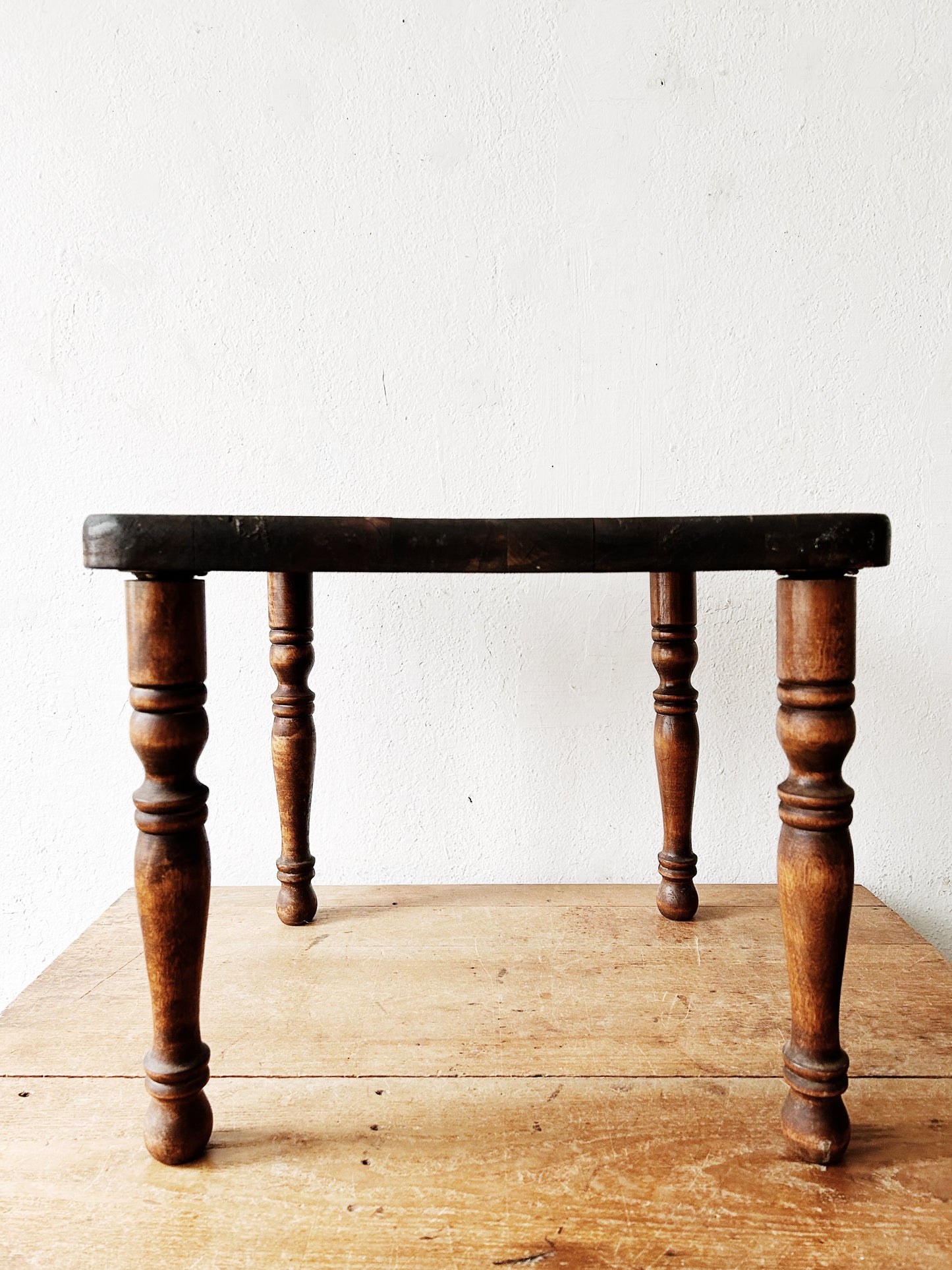 Antique Wood Side Table