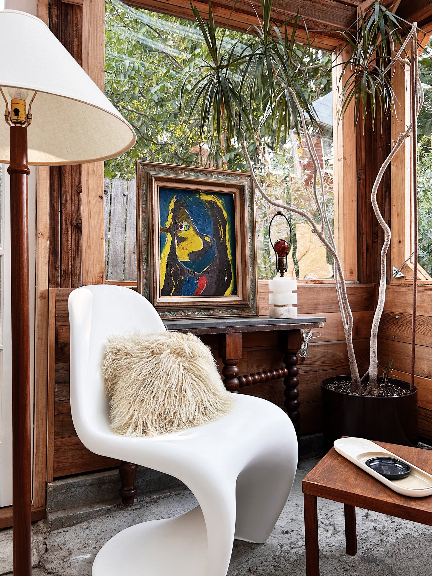 Deco Era Marble Cube Lamp