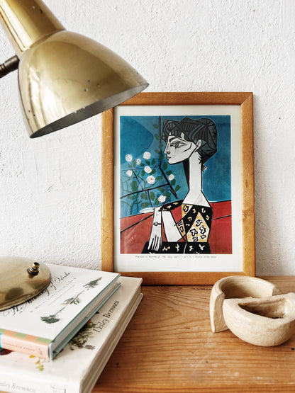 Vintage Framed Picasso Book Plate
