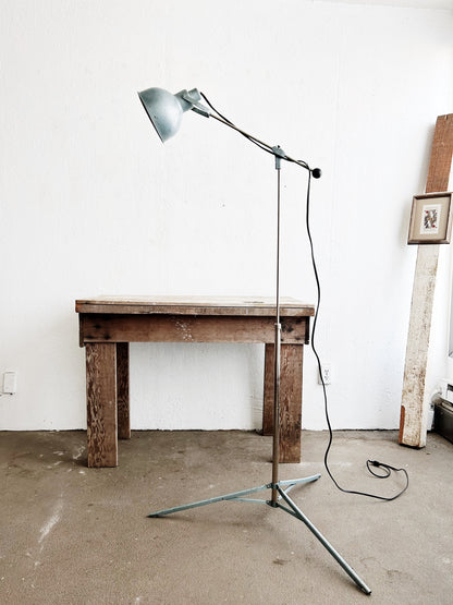 Mid Century Bretford Tripod Articulating Lamp