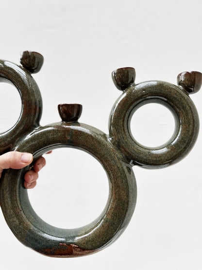 Handmade Modernist Candelabra