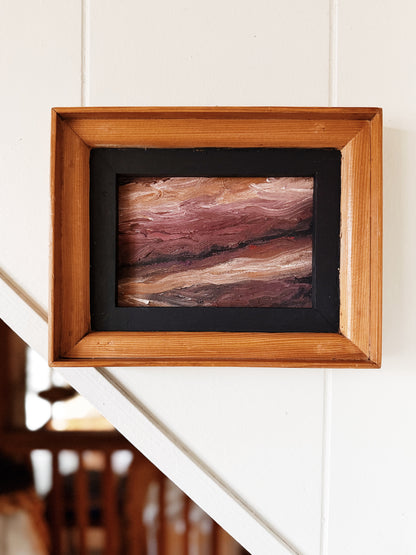 Vintage Abstract Oil Painting