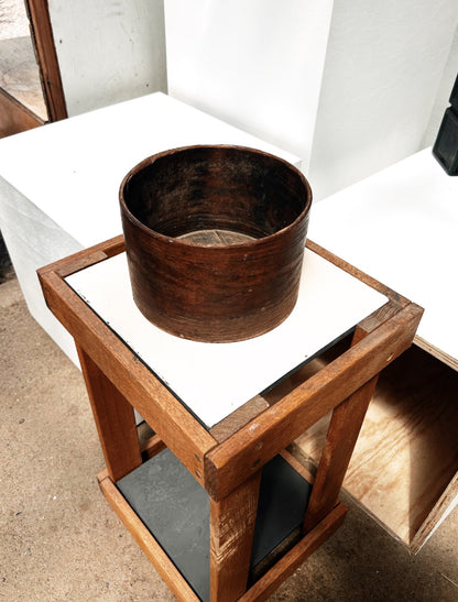 Primitive Wood Grain Measure Bowl