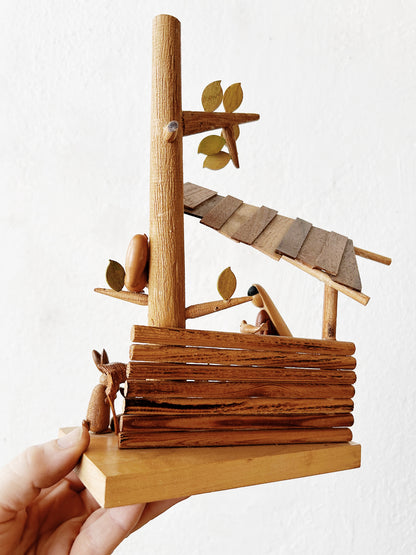 Vintage Polish Nativity
