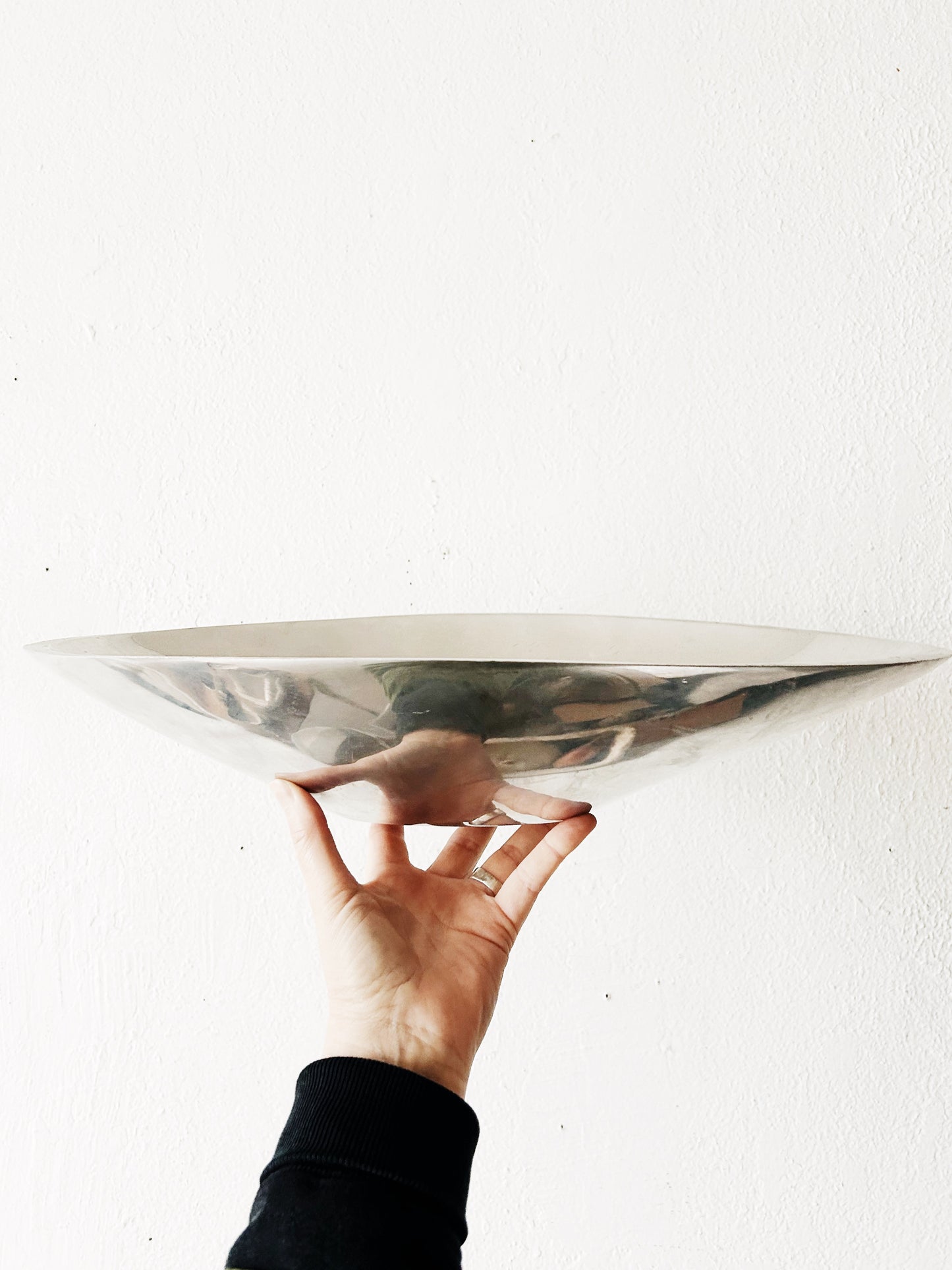 Vintage Nambe Silver Oval Bowl