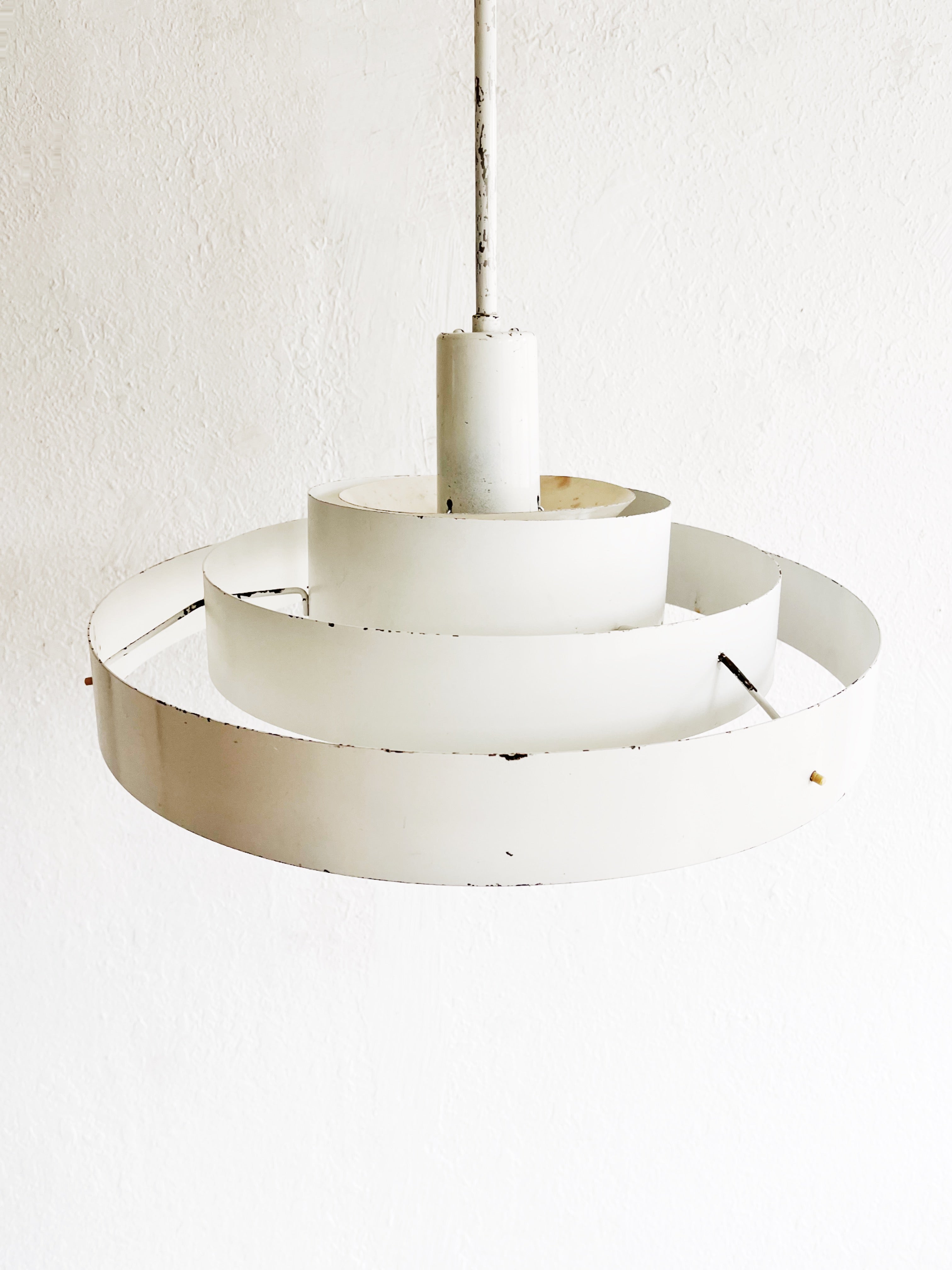 Vintage Kurt Versen Saturn Pendant Lamp - Thumbnail 4