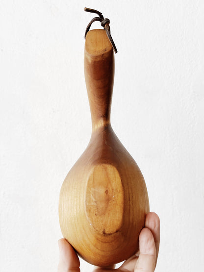 Vintage Hand Carved Scoop