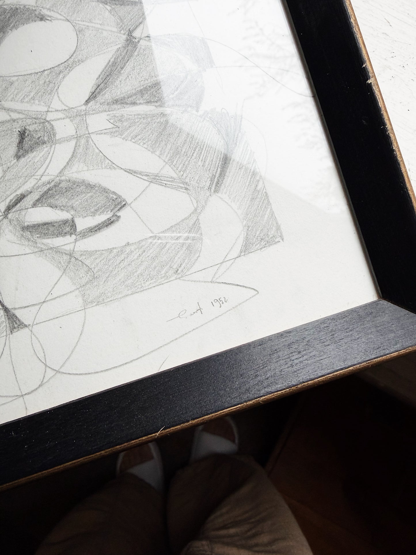 Mid Century Pencil Sketch