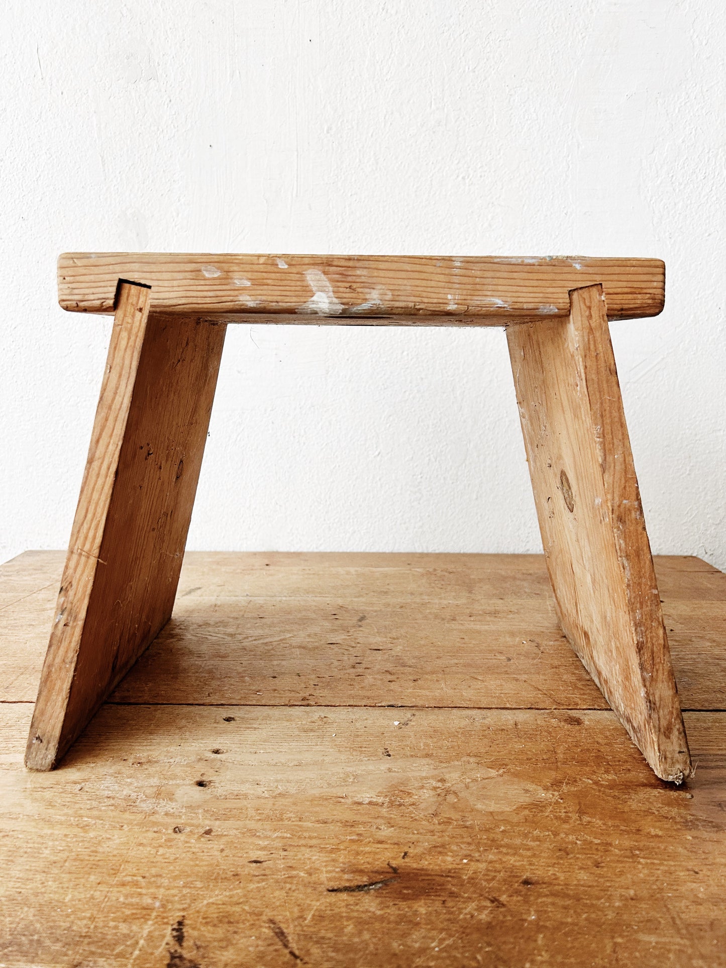 Primitive Wood Stool