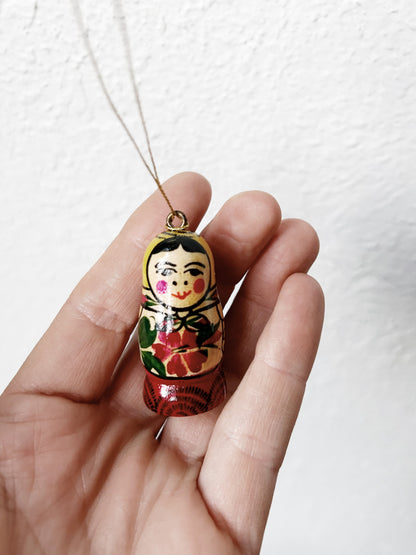 Vintage Matryoshka Ornament Collection