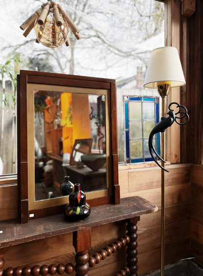 Mid Centruy Rembrandt Lovebird Floor Lamp