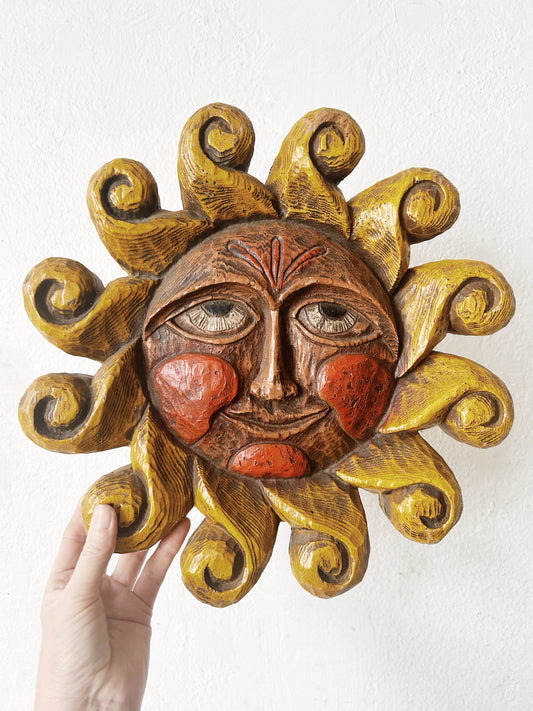 1970’s Sun Wall Plaque