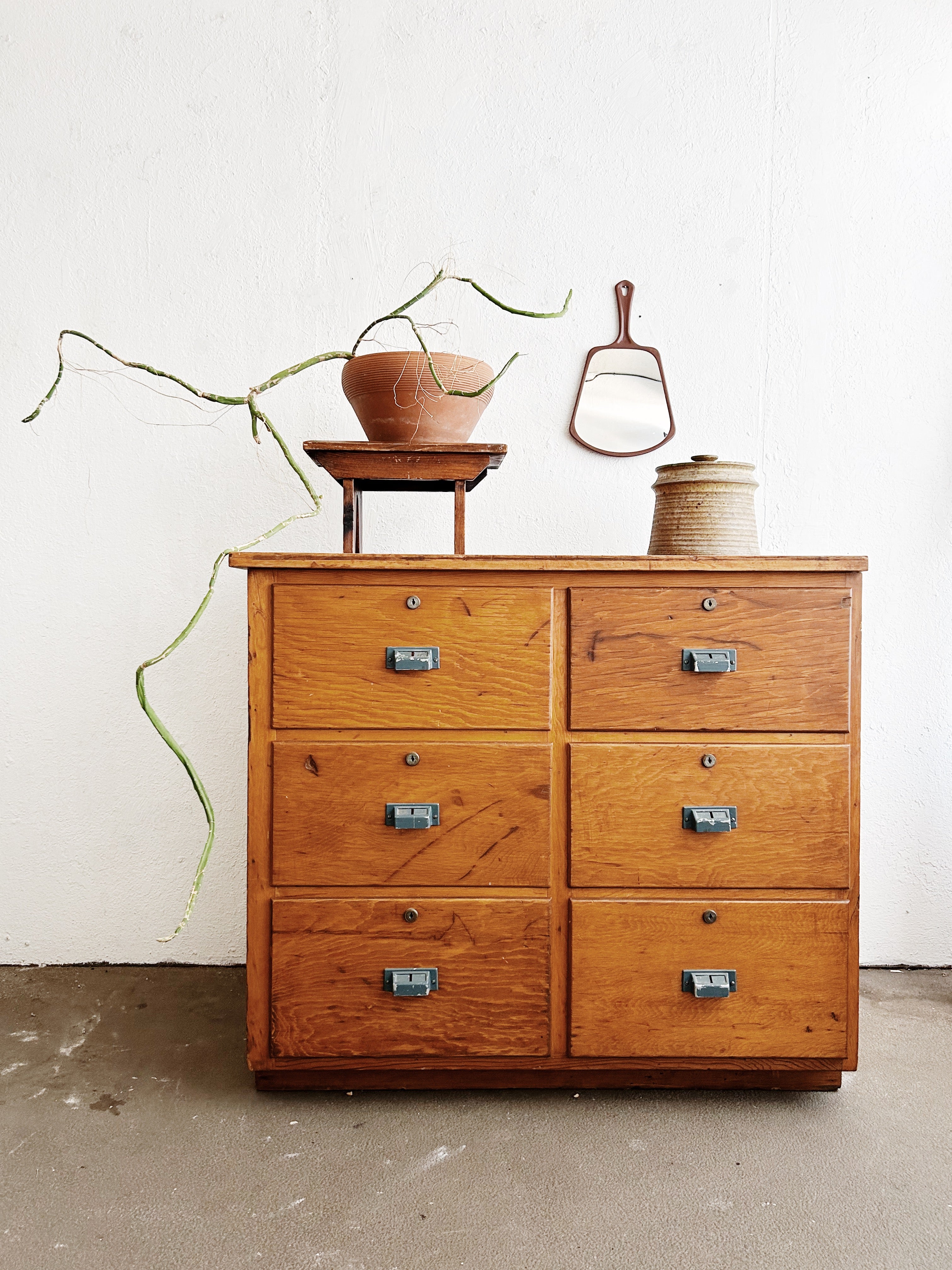 Antique Solid Wood Cupboard