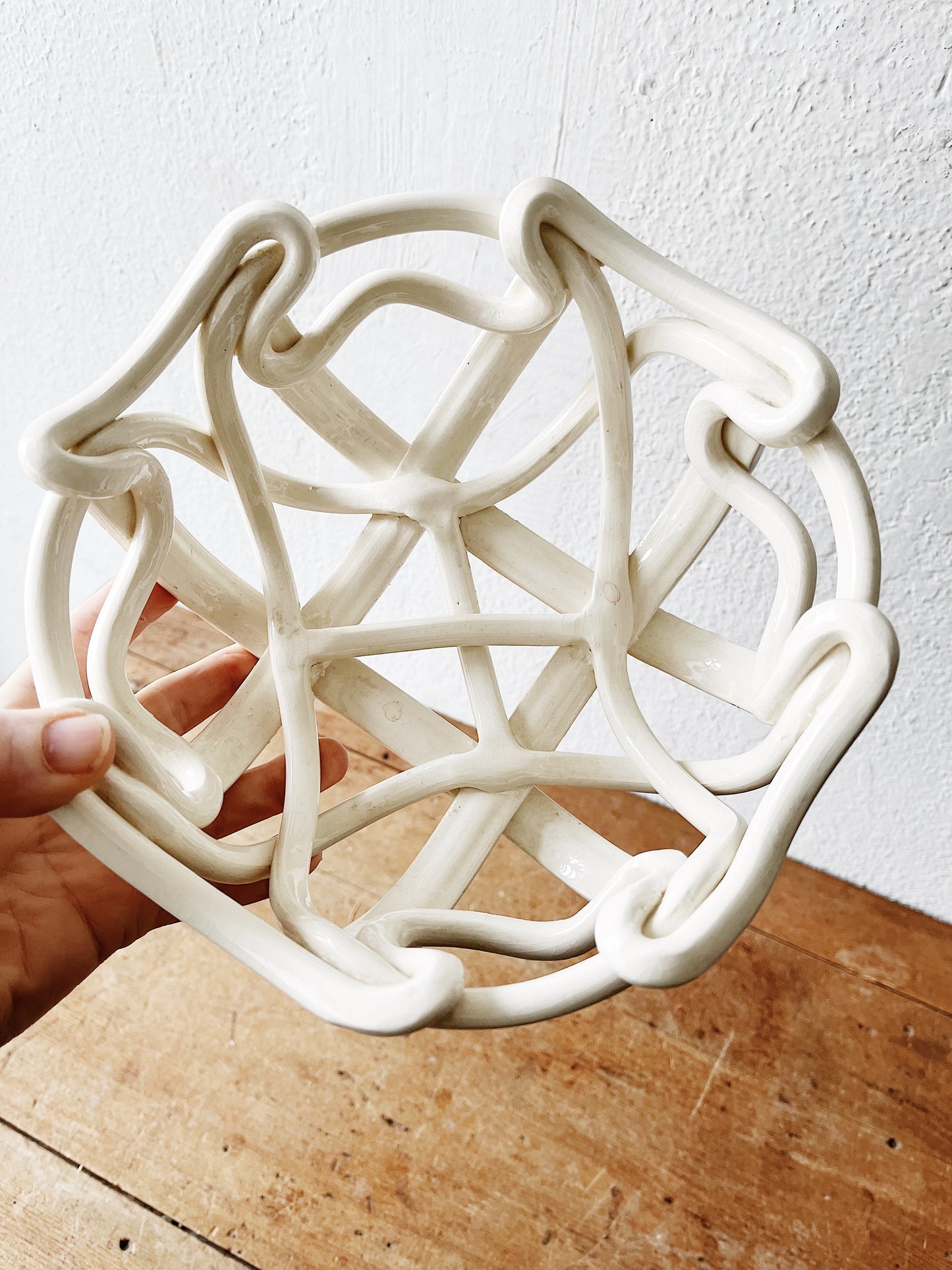 Vintage Handmade Ceramic Bowl