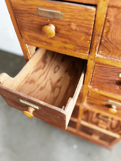 Vintage Apothecary Cabinet