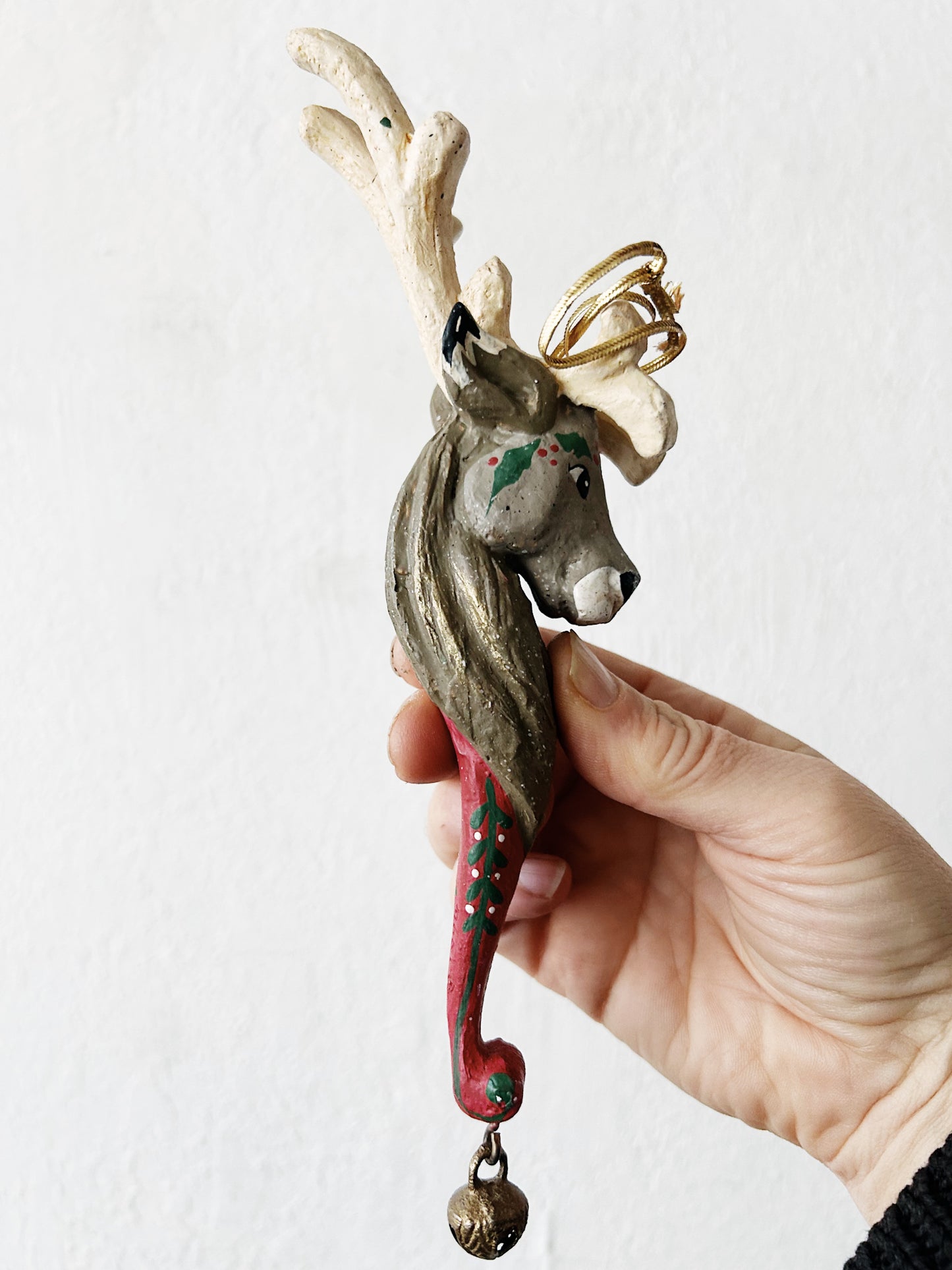 Vintage Denise Calla Folk Art ‘Enchanted Forest’ Ornaments