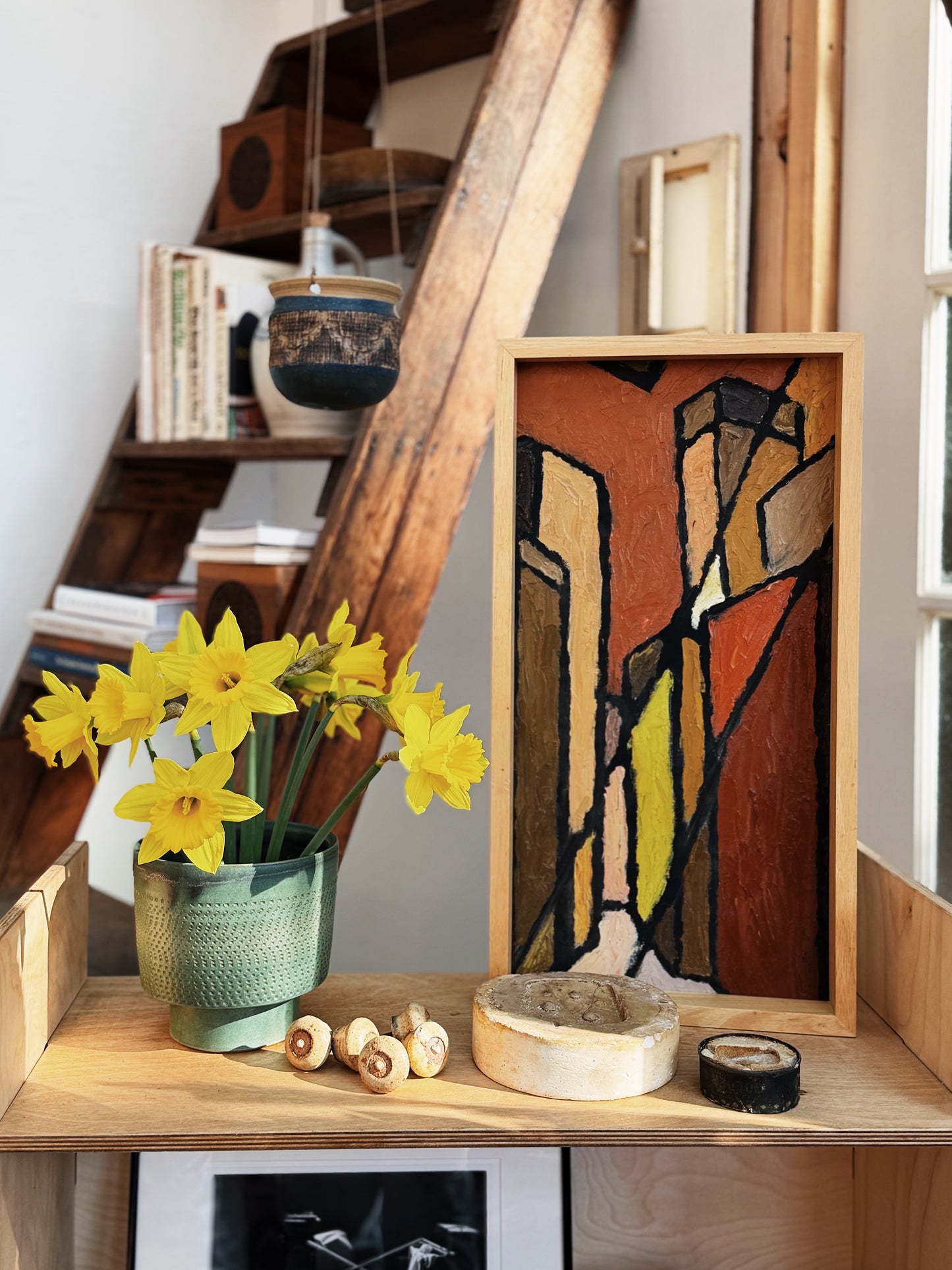 Mid Century Abstract Painting