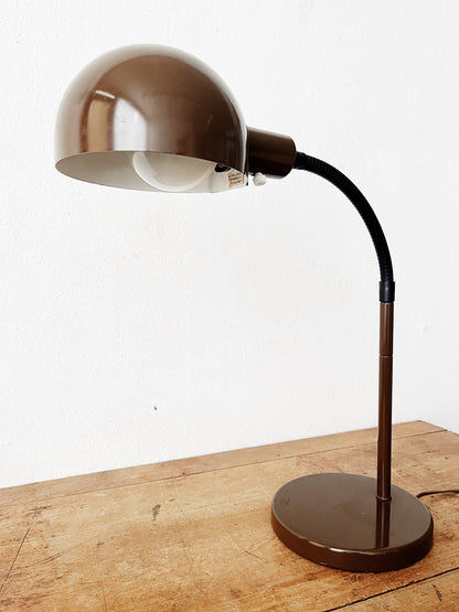 Mid Century Enamel Lamp