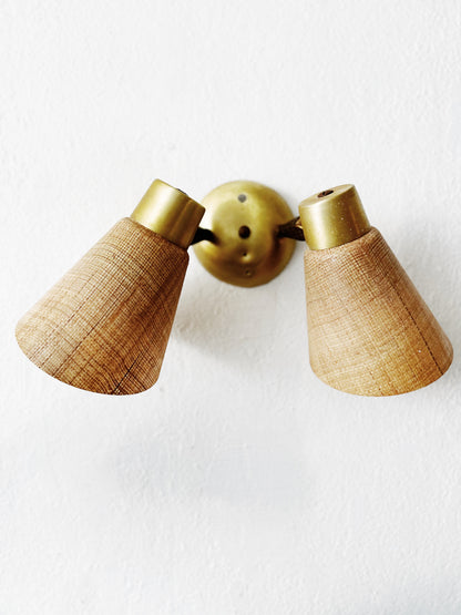 Mid Century Double Arm Wall Sconce
