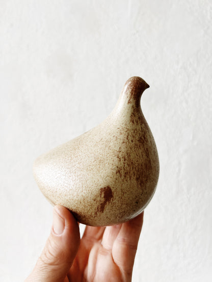 Modernist Handmade Pottery Bird