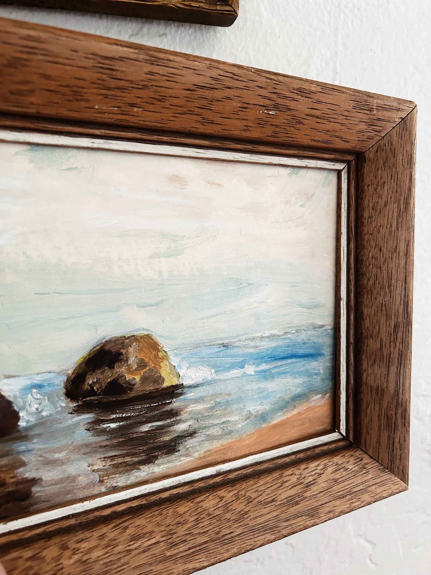 Vintage Seascape Painting