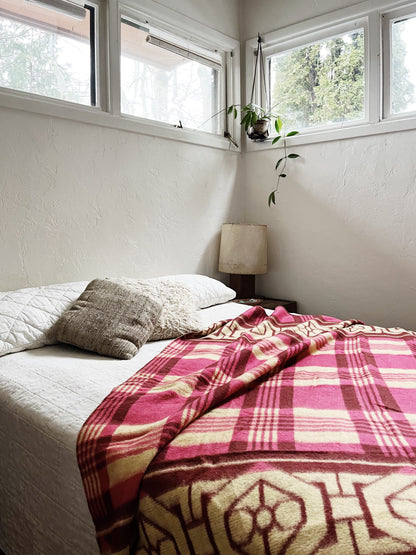 Vintage Reversible Camp Blanket