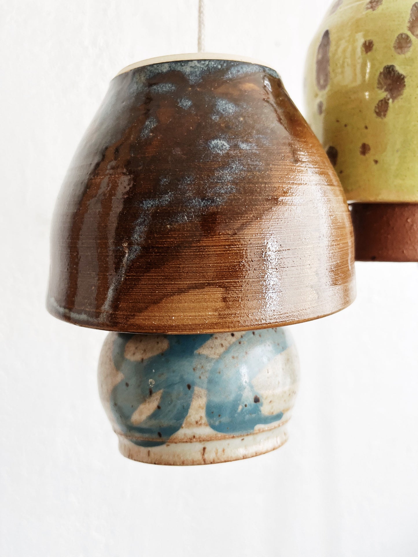 Vintage Ceramic Mushroom Bells