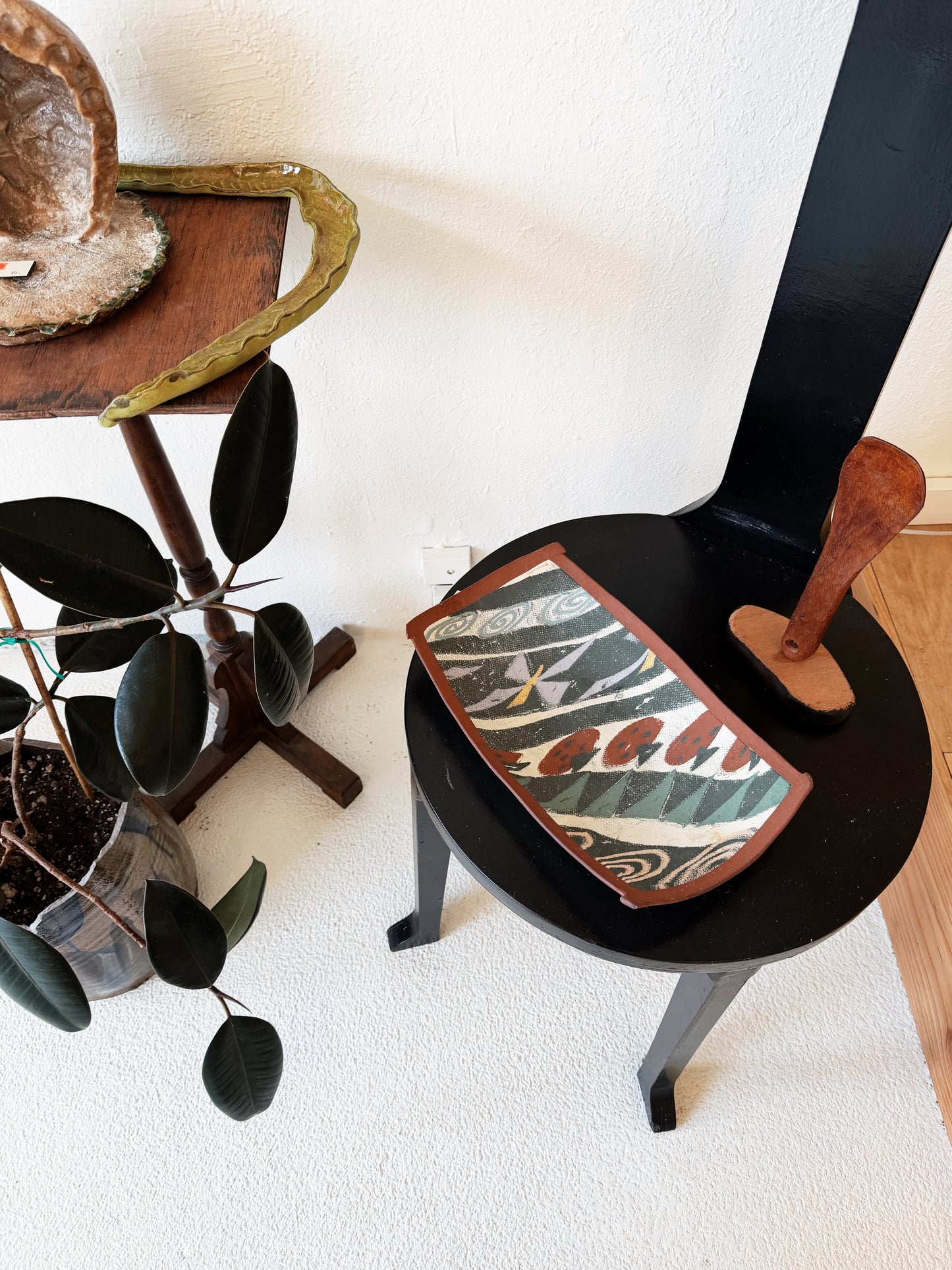 Vintage Michael Simon Wax Resist Dish