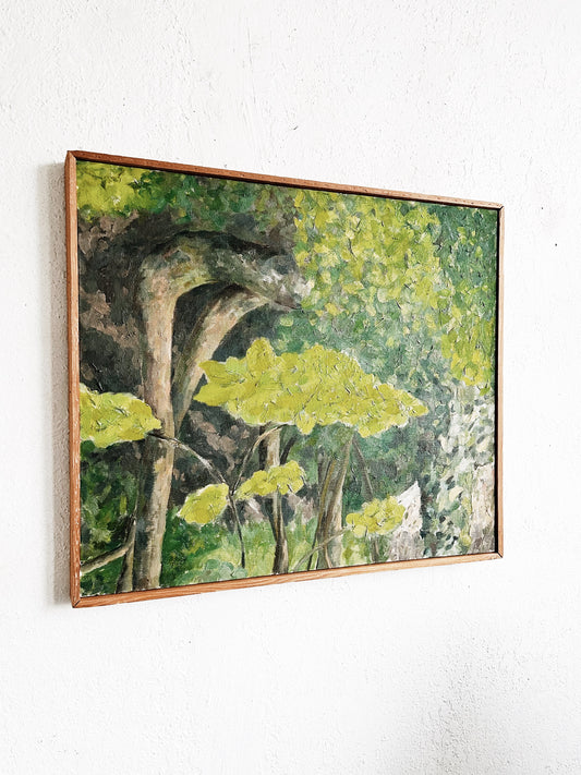 Mid Century Oil Painting