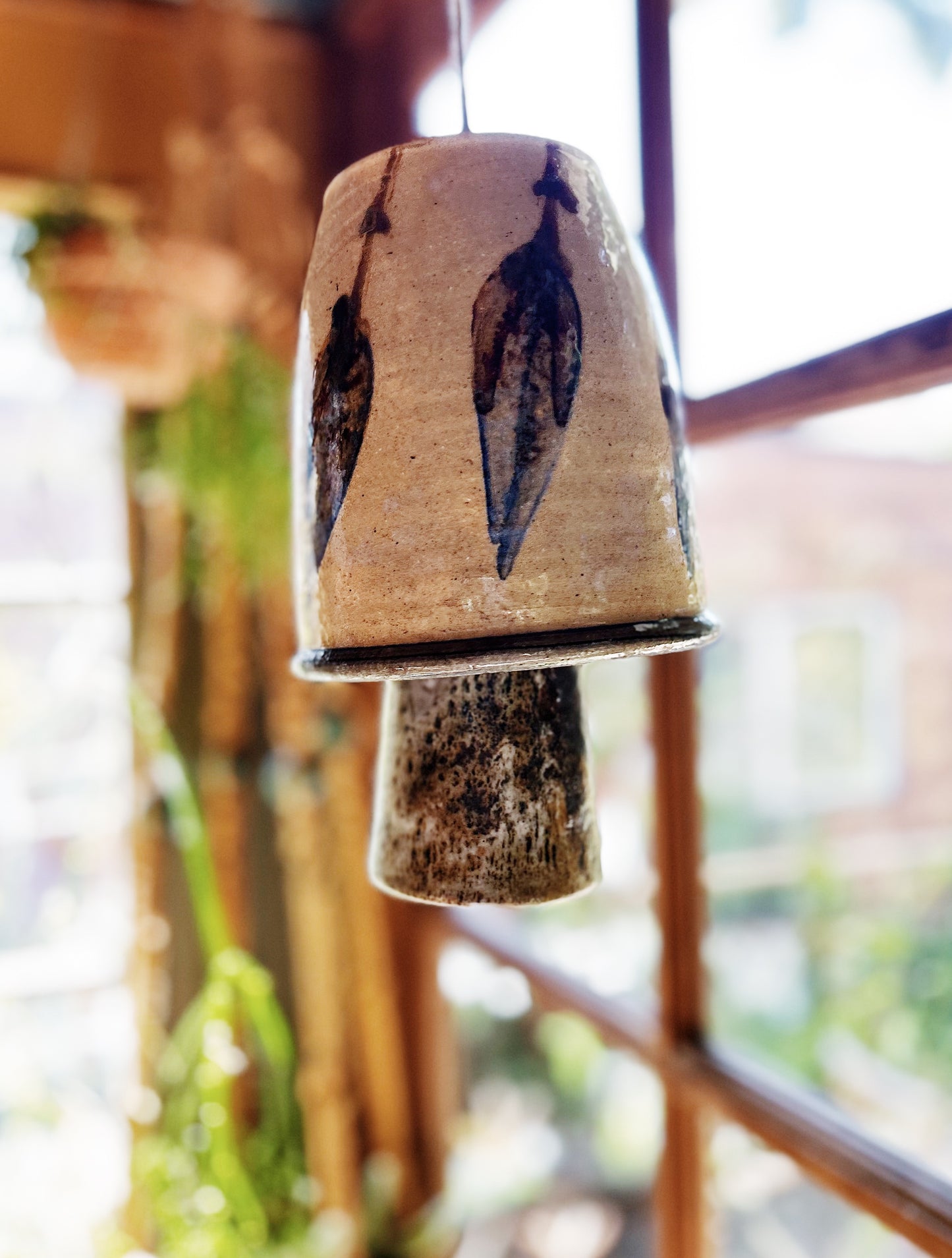Vintage Ceramic Mushroom Bell
