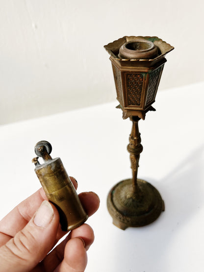 Antique Erhard & Sohne Candlestick Lighter